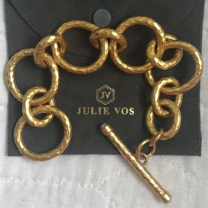 Julie Vos Catalina Gold Link Bracelet